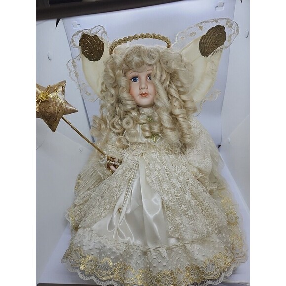 Angel Doll 24"+ Animated Wings & Arms Move Motionette - WORKING Beautiful - Picture 13 of 16